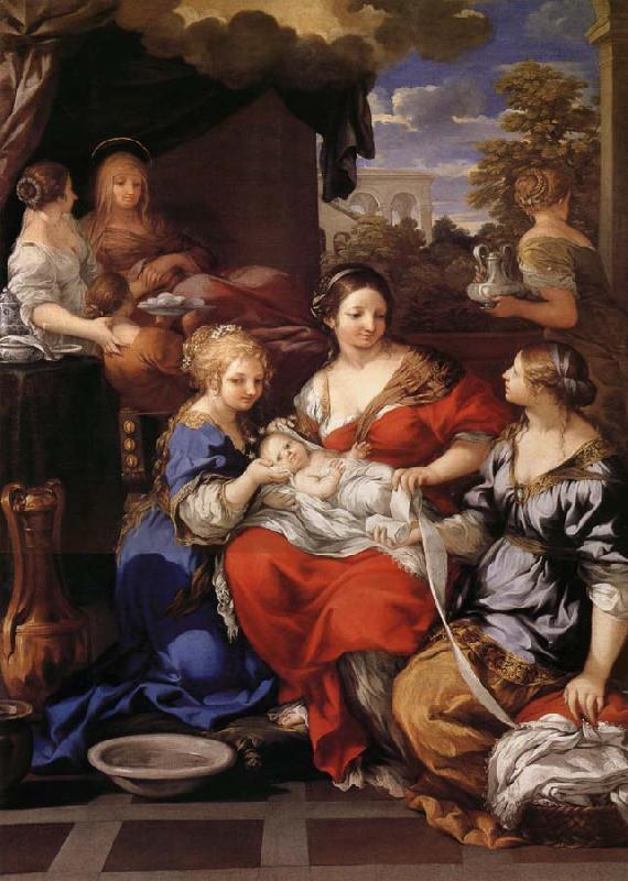 Pietro da Cortona La Nativite de la Vierge Germany oil painting art